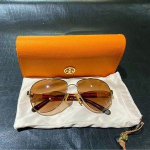 Tory Burch Aviator Sunglasses